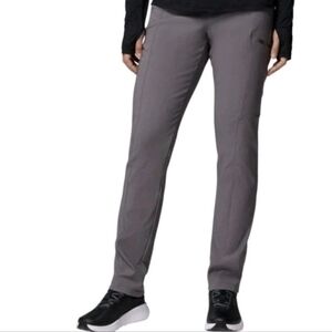 Columbia Women's Charcoal Straight Leg Pants Fleece Lined NW